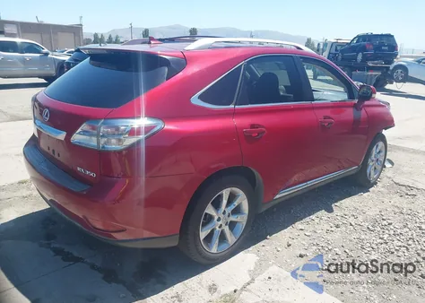 2011 Lexus Rx 350 z USA, uszkodzony, nr VIN 2T2BK1BAXBC115062